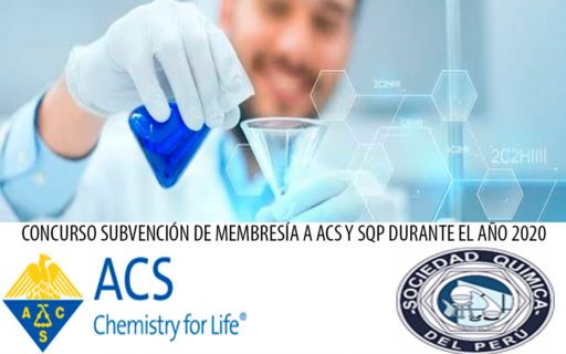 Concurso Subvención de membresia ACS y SQP durante el año 2020