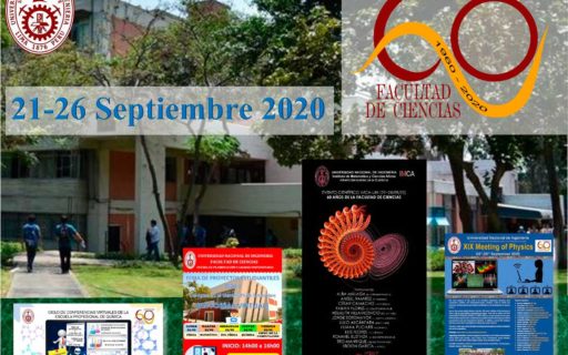 Ciclo de conferencias virtuales por los 60 años de la Facultad de ciencias de la Universidad Nacional de Ingeniería