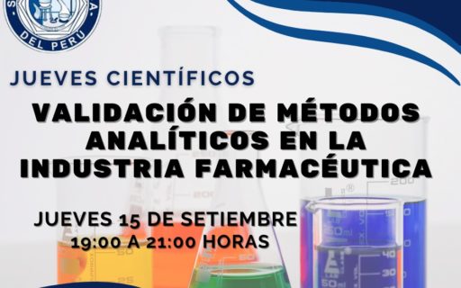 «Validación de métodos analíticos en la Industria Farmaceutica» – Jueves Científicos
