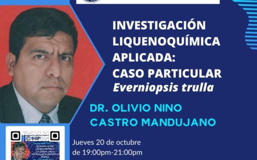 Investigación liquenoquimica aplicada: Caso particular Everniopis trulla