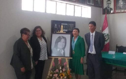 Develación de imagen de post-presidenta «Nora Gabriela Herrera Hernández»