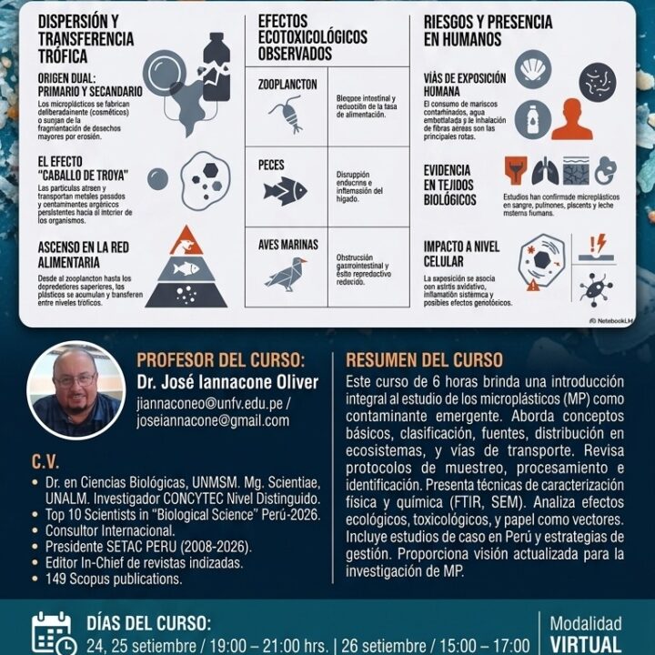 Curso PreCongreso: MICROPLÁSTICOS